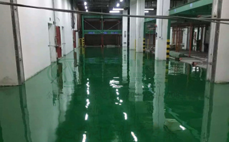 11月乐都乐都环氧地坪施工高峰来袭，梦得来化工多项目同步推进保交付